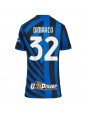 Inter Milan Federico Dimarco #32 Domácí Dres pro Dámské 2024-25 Krátký Rukáv